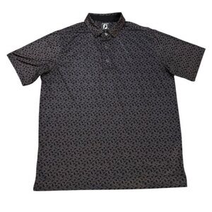 Footjoy Beach Print Lisle Print Shirt